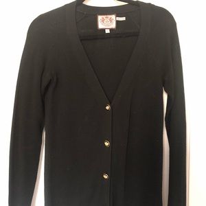 Black Juicy Couture Cardigan